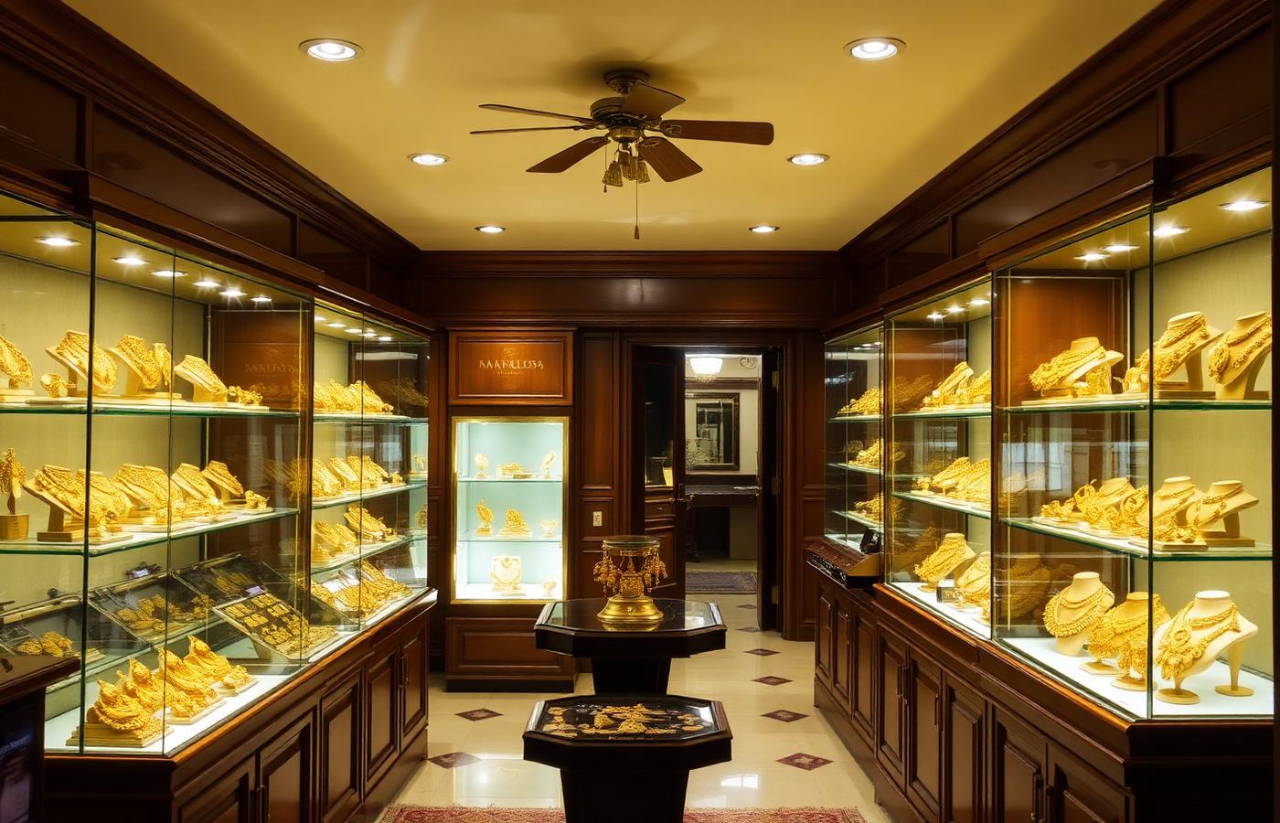 Inside the Guru Hasti showroom in Poonamallee